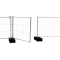 Mobile fence | 'Standard' | height: 1,20 m | Compensation elementwidth: 2,20 m